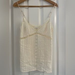 Anine Bing Nadine Silk Blend Camisole